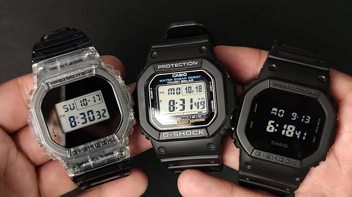 Comparing the Legendary Square G-Shocks