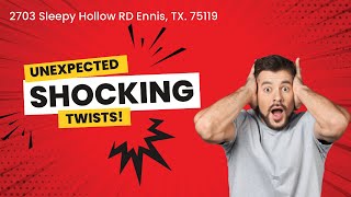 2703 SLEEPY HOLLOW RD Ennis TX. 75119