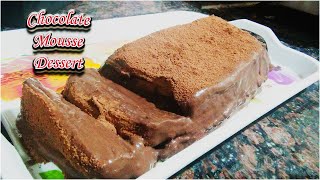 CHOCOLATE MOUSSE CAKE | Chocolate Mousse Dessert | Eggless & Without Oven | Jyotika's Kitchen