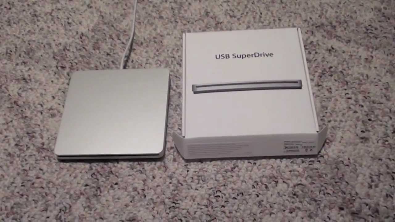 Unboxing Apple USB Superdrive YouTube