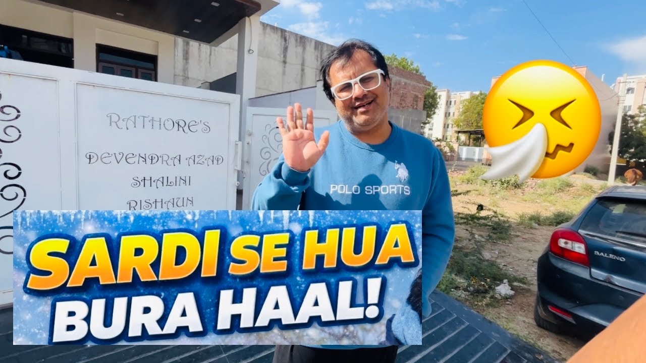 Sardi Se Hua Bura Haal 😖❄️……..Dev ko cold ho gya 🥶🤧