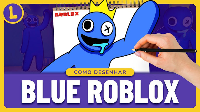 Como DESENHAR o NOOB do ROBLOX (PASSO A PASSO), Cómo DIBUJAR a NOOB ROBLOX