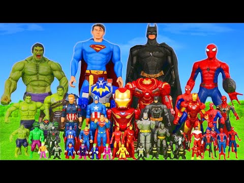 видео: Çocuklar için süper kahraman aksiyon figürleri ve oyuncak araçlar