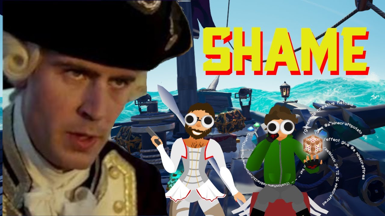 The Adventures of Captain Choas and His Crew-Sea of Thieves Funny Moments Compilation