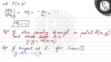 Show that the curves \( x y=a^{2} \) and \( x^{2}+y^{2}=2 a^{2} \) ...