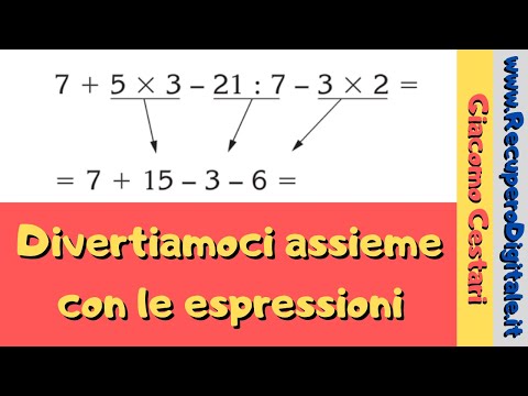 11 espressioni e uso delle parentesi