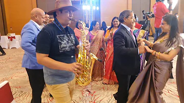 Gulabi aankhen hindi song Instrumental on saxophone by SJ Prasanna (9243104505, Bangalore)