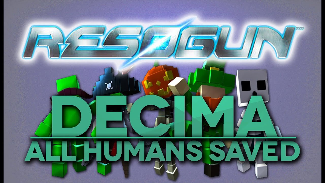 I need backup to save the last Humans on Earth! | Resogun