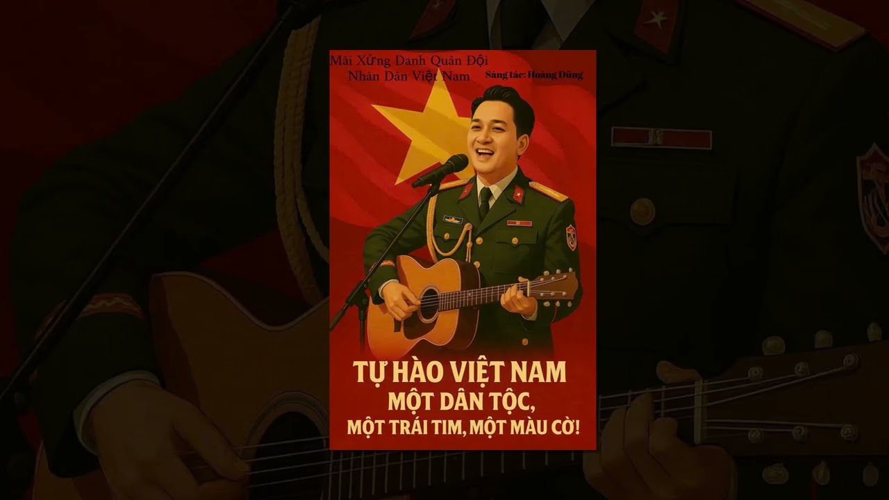 MÃI XỨNG DANH QUÂN ĐỘI NHÂN DÂN VIỆT NAM//Sáng tác Hoàng Dũng//Giọng Trầm Xứ Nẫu