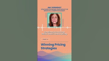 Winning Pricing Strategies Part 4
