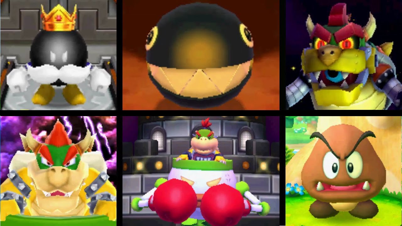 Mario Party: Island Tour VS Star Rush - All Boss Battle Minigames - YouTube