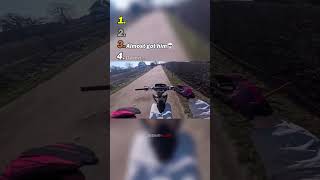 Bikers facing their nightmare