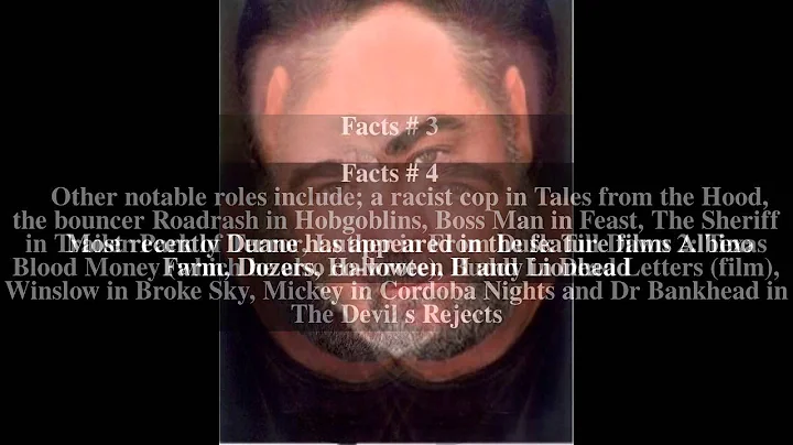 Duane Whitaker Top # 7 Facts