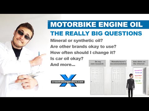How to choose the best motorbike engine oil (the big oil questions!)︱Cross Training Adventure