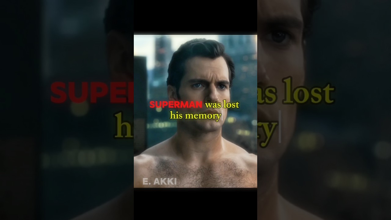 Superman was lost his memory👉 “Superman Forgot Who He Is?! 😱🦸‍♂️”
