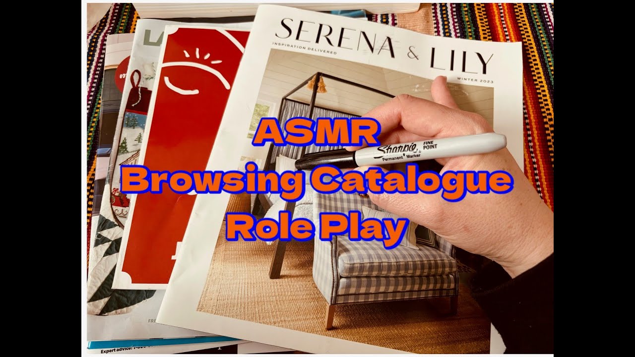 ASMR Browsing Catalogue Role Play