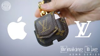 I made AirPods Case using an Old Bag #upcycling