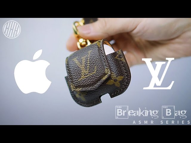 Making a AirPod case from a Louis Vuitton bag (Expensive!) 