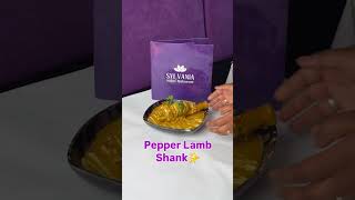Can’t Think Straight... This Pepper Lamb Shank Has Taken Over!