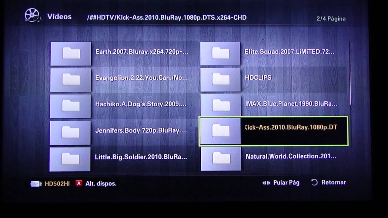 MENU SAMSUNG C5500 - HD 1080 - YouTube