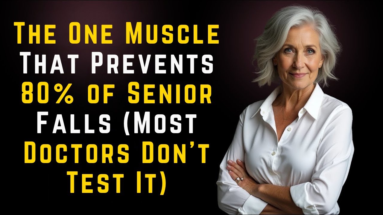 The One Muscle That Prevents 80% of Senior Falls (Most Doctors Don't Test It)