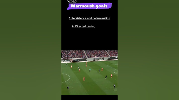 Omar Marmoush skills !