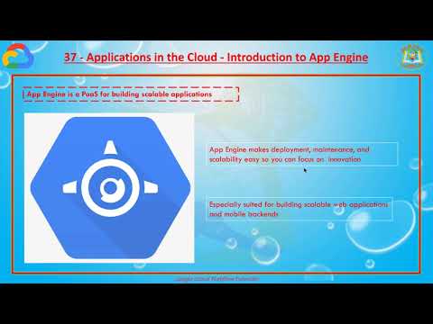 37 - Applications in the Cloud - Introduction to App Engine