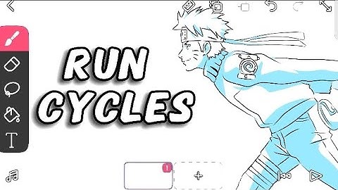 How to Animate Run Cycles || FlipaClip Animation Tutorial