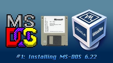 How to install MS-DOS 6.22 in VirtualBox