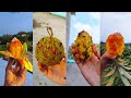🥭🍍 Fresh Mango, Guava & Pineapple Eating 😋 | Juicy Tropical Fruits Vlog