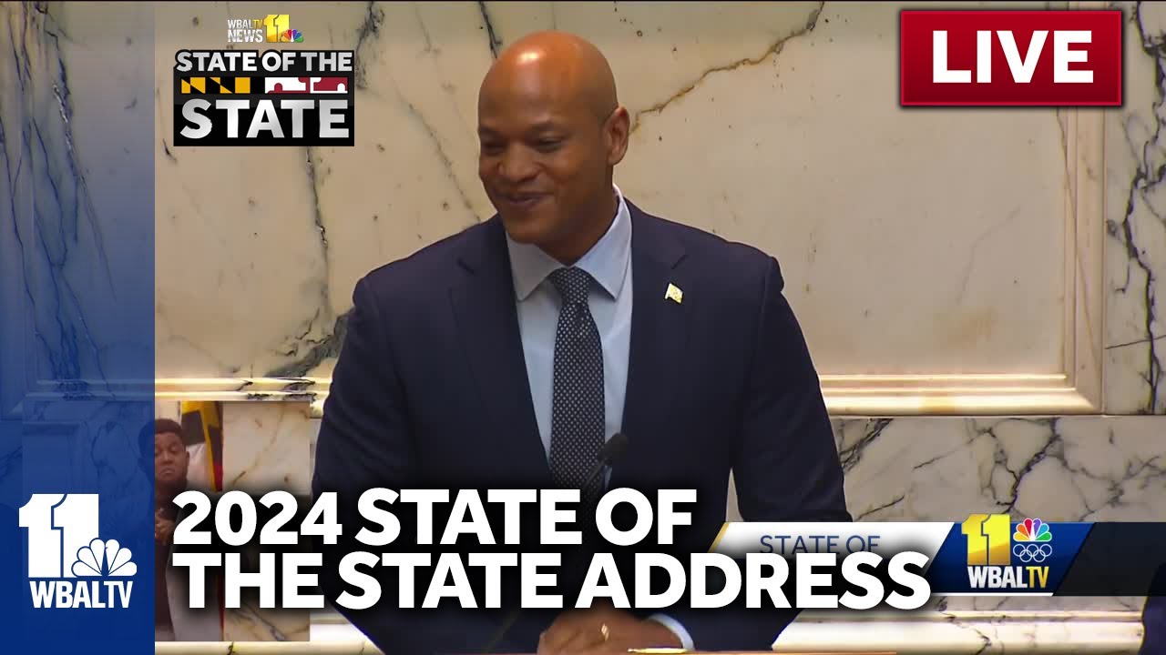 LIVE: Maryland Gov. Wes Moore delivers 2024 State of the State address ...
