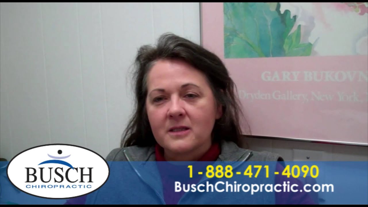 Busch Chiropractic helped relieve Bonnie's pain! |  Fort Wayne Chiropractor