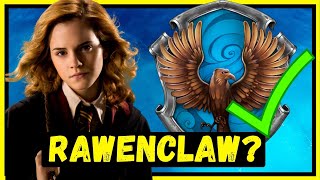 Dlaczego HERMIONA była w GRYFINDORZE a nie w RAVENCLAW #harrypotter