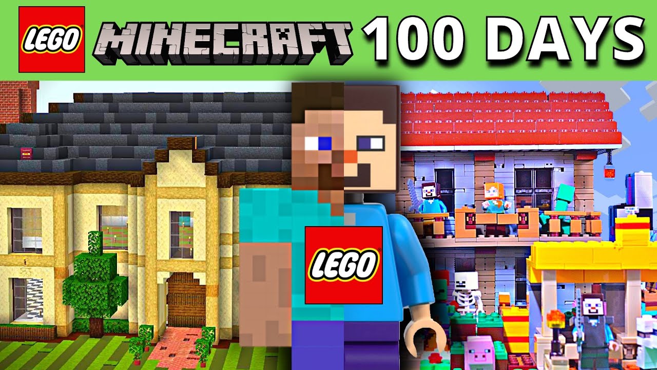 100 Days LEGO Minecraft… -