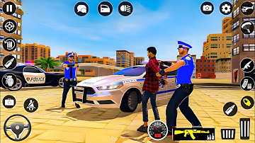 🚓 Police Car Chase Simulator 3D – Real City Cop Pursuit Gameplay (Android)