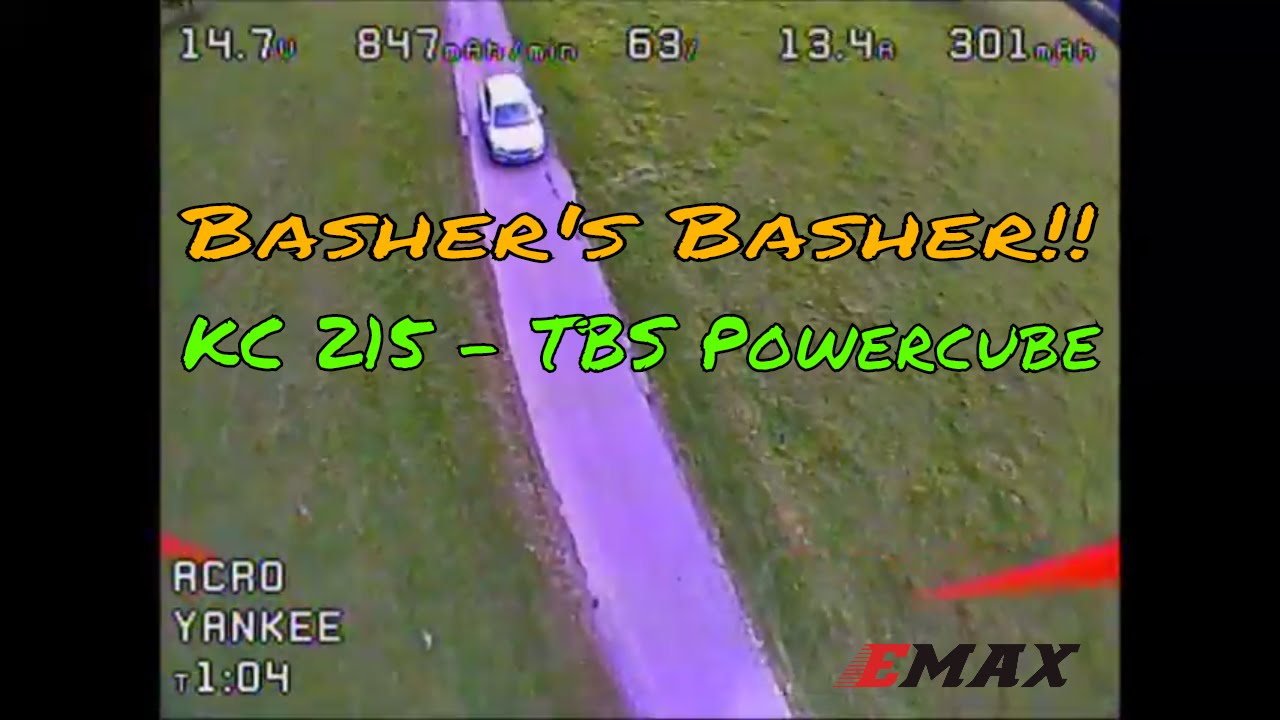 Bashers Full Team Blacksheep set up KC 215 Maiden Flight (Fat Shark DVR Footage)