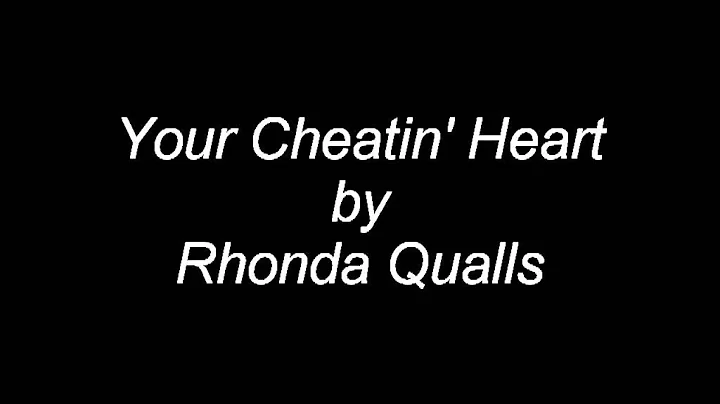 YOUR CHEATIN' HEART, Patsy Cline cover by Rhonda Q...