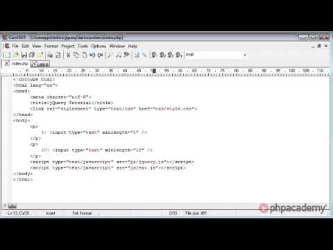 jQuery   87   Minimum text field length