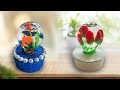 2 creative ideas for home decoration from waste materials sinhala     