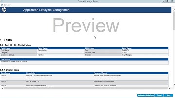 HP ALM - Test Case Reports