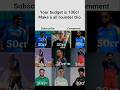Your budget is 100cr make a all rounder trio #cricket #hardikpandya #india #trending #shorts #1m #yt