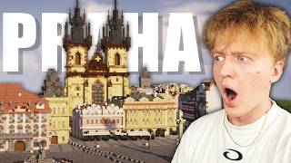 Postavili CELÉ ČESKO A SLOVENSKO v MINECRAFTE !!!