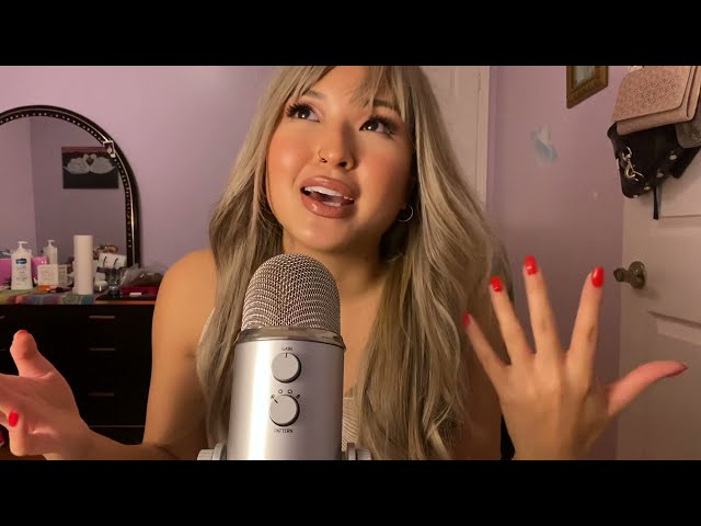 ASMR | fishbowl effect, inaudible whisper, fast and chaotic tingles