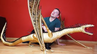 How to make Golden Dragon from Matches