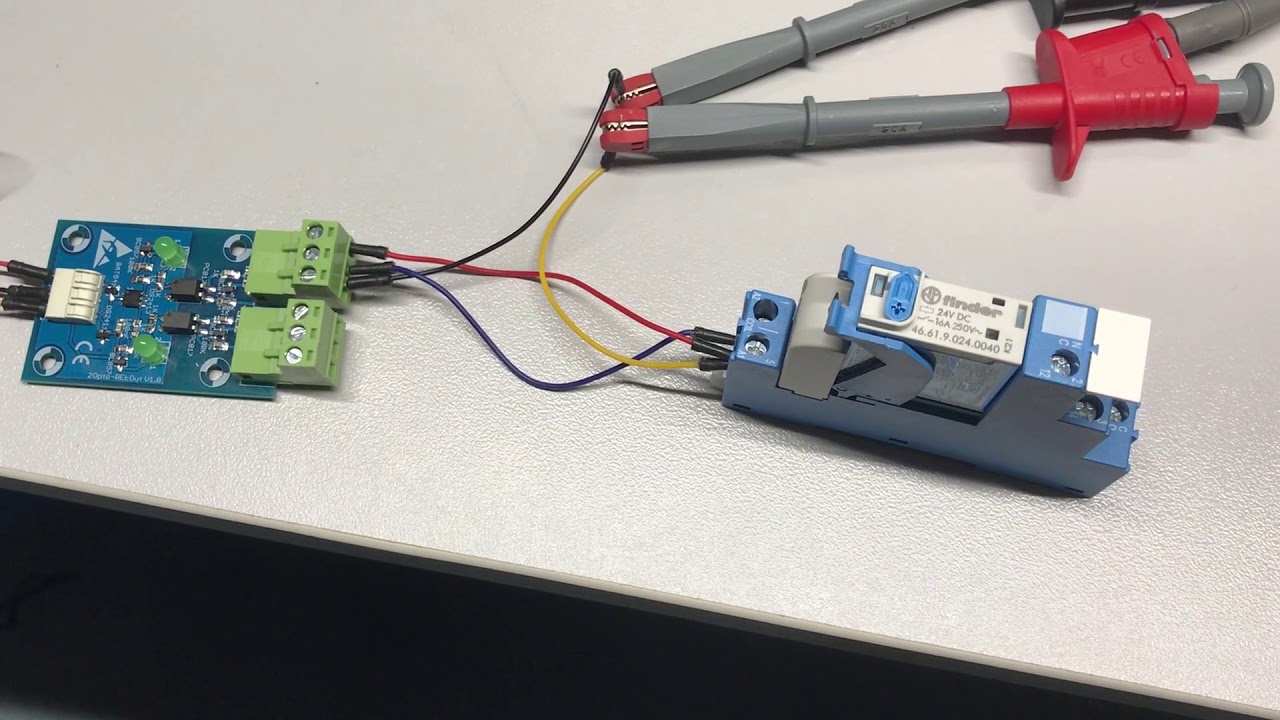 1-Wire Galvanisch getrennte Relais Ansteuerung 2-fach mit DS2413