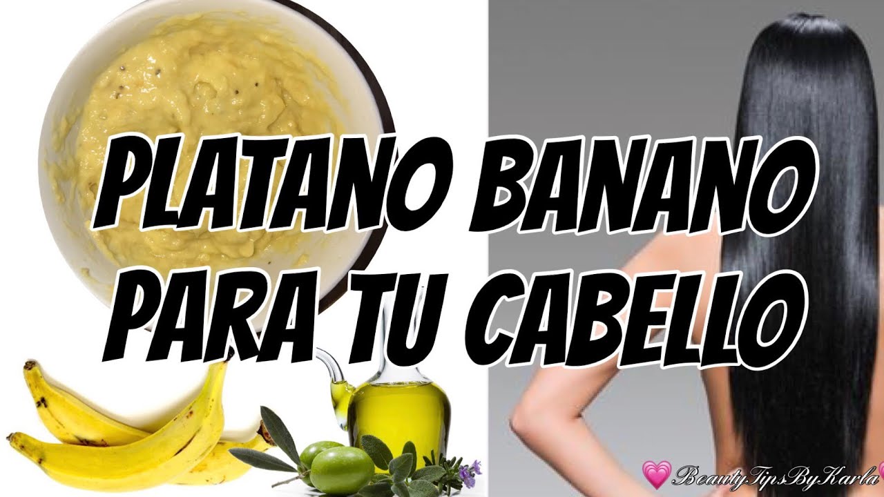 Tu Cabello Va Crecer como loco Con Platano| Banano. Crecimiento Extremo del Cabello - YouTube