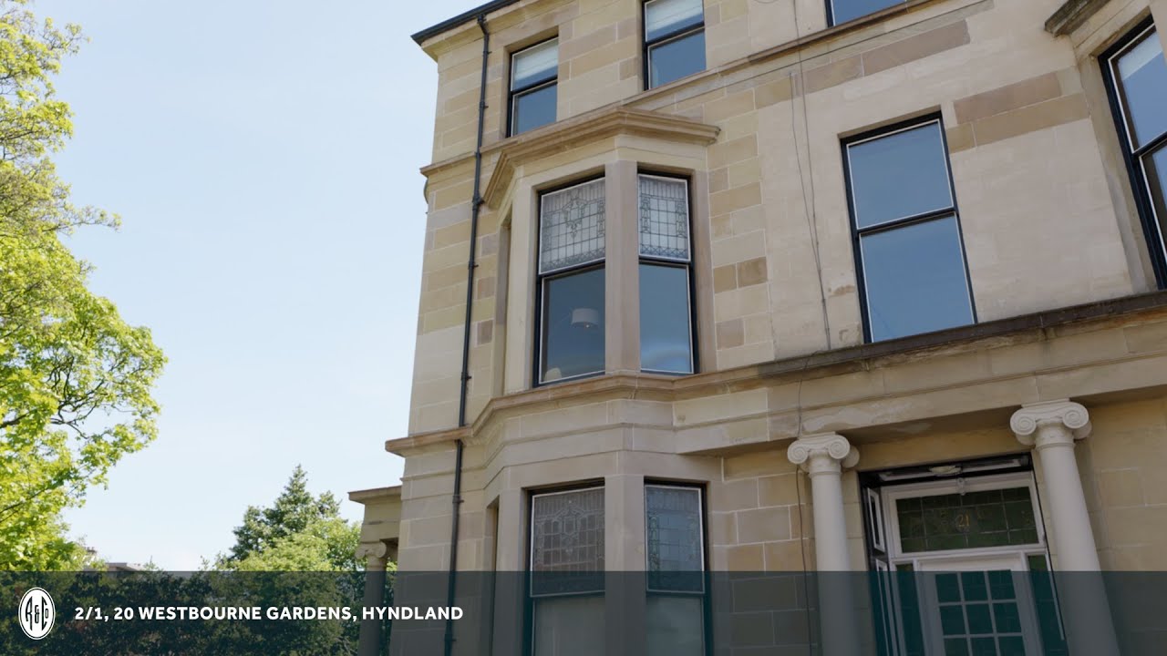 2/1, 20 Westbourne Gardens, Hyndland, Glasgow, G12 9PE YouTube