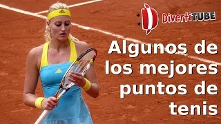 VÃdeo con algunos de los mejores puntos de tenis