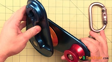 ISC 5/8" Medium Aluminum Rigging Block - TreeStuff.com 360 View