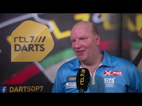 Van der Voort: ''Ik ga dat niet de schuld geven, echt niet'' - RTL 7 DARTS: WK 2018